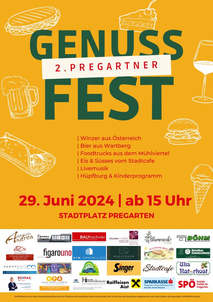 Pregartner Genussfest Plakat